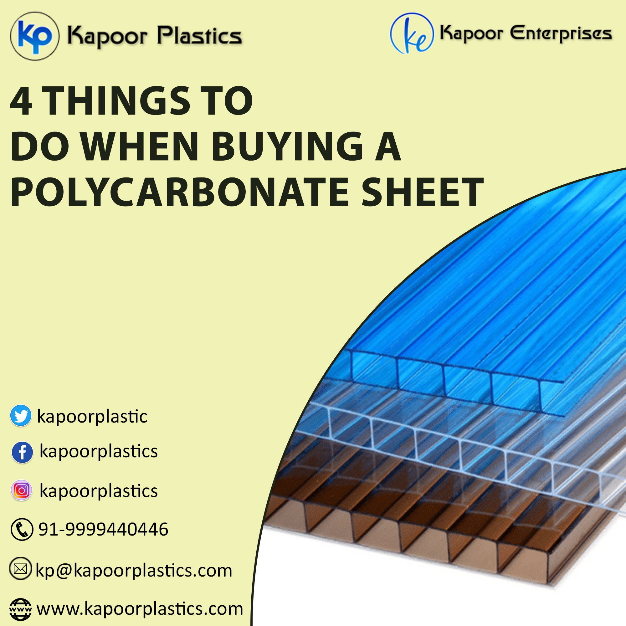 4 Things To Do When Buying A Polycarbonate Sheet – Tech, Business ...