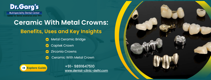 Ceramic with Metal Crowns: Benefits and Uses