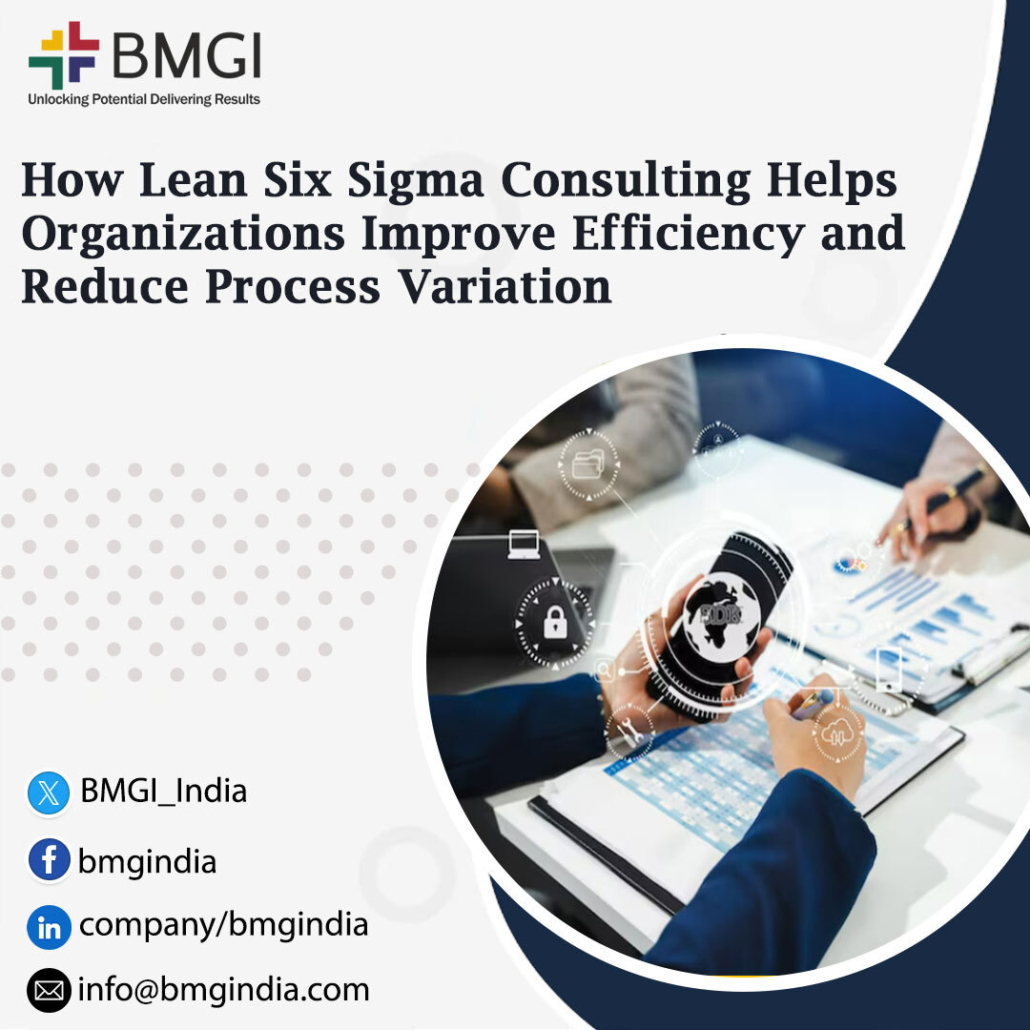 How Lean Six Sigma Consulting Helps Organizations Improve Efficiency and Reduce Process Variation