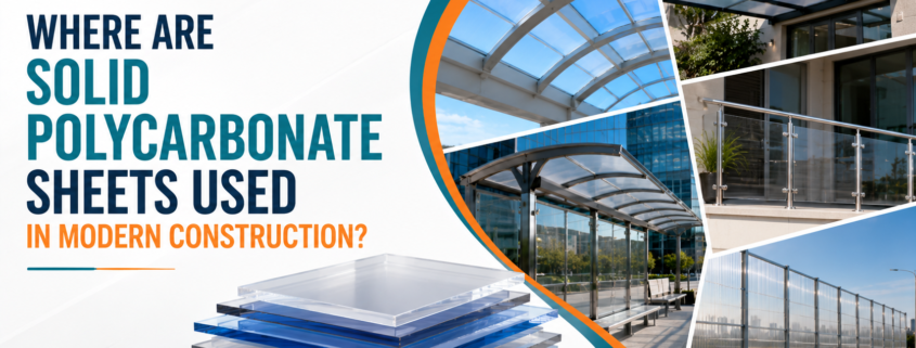 Where Are Solid Polycarbonate Sheets Used in Modern Construction?